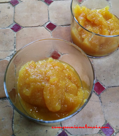 Compote pomme cannelle