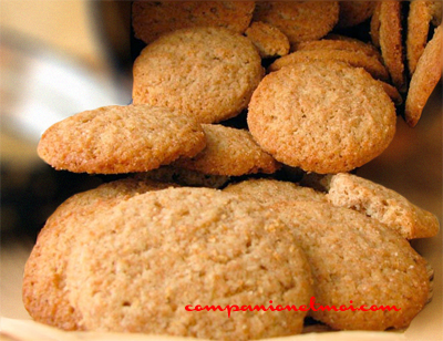 Biscuits sablés vegan à la farine d'épeautre