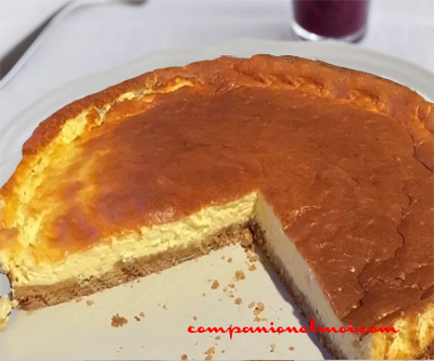 Cheesecake au petit beurre et petit-suisse