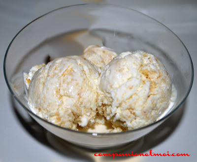 Crème glacée aux figues et mascarpone