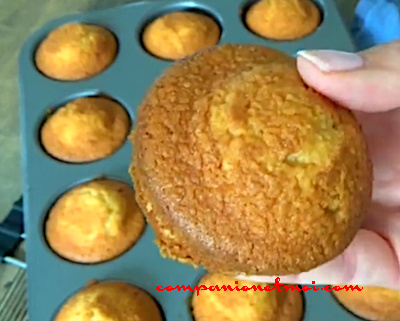 Muffins à la noix de coco râpée