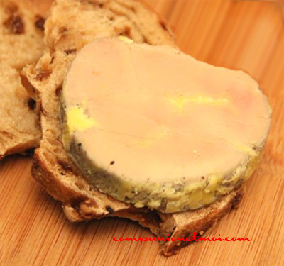 Foie gras vapeur