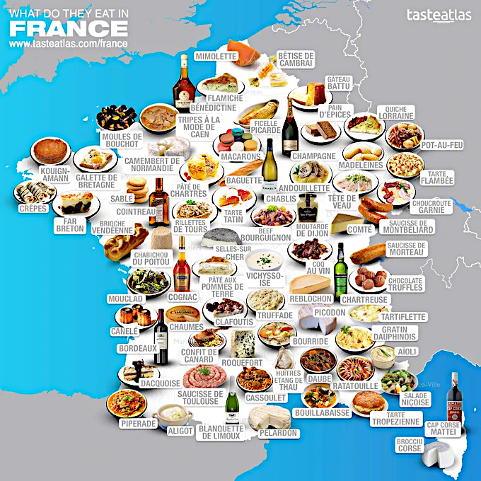 spécialités culinaires de France