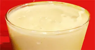 Milk-shake à l'orange