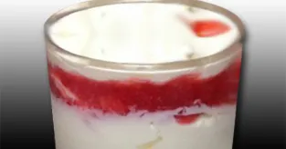 Crème de mascarpone à la fraise