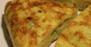 Omelette aux courgettes