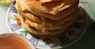 Pancake crème caramel