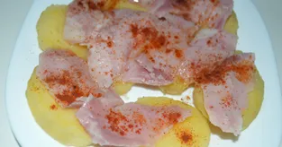 Jambon et pommes de terre à la galicienne