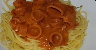 Spaghetti aux chipirons