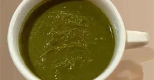 Crème de chou vert