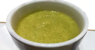 Soupe de brocoli et courgette